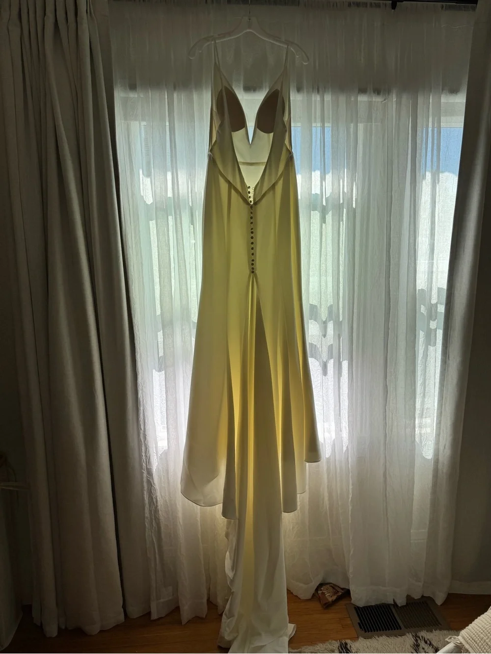 Made with Love sample dress size 10. Basically brand new! - Picture 6 of 13